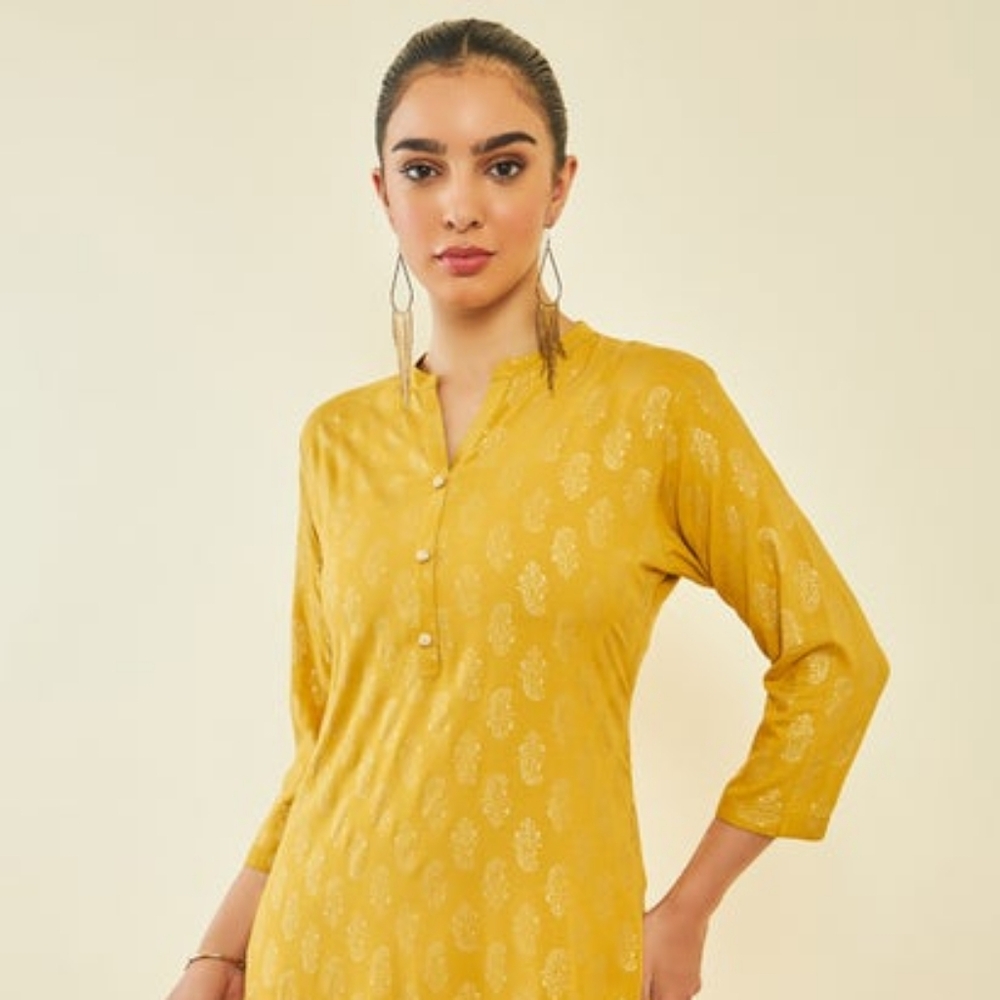 Yellow FP tunic